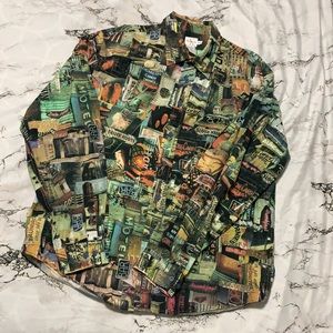 Men’s XL Calvin Klein Jeans neon sign shirt